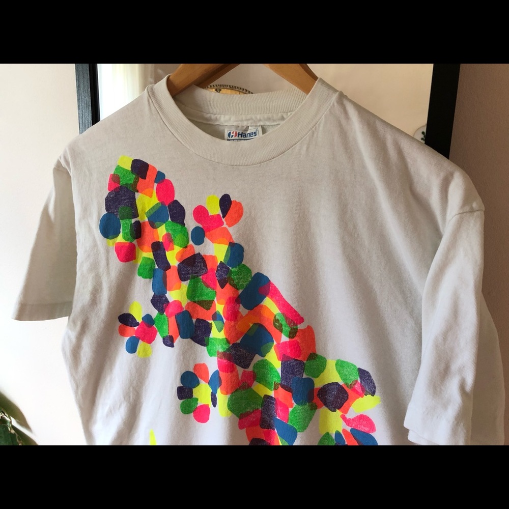 Vintage 1992 Maui Hawaii tourist nature Hanes tee shirt - Picture 5 of 14